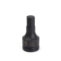 Sunex 45061 3/4in. Dr Hex Impact Socket, 3/4in.