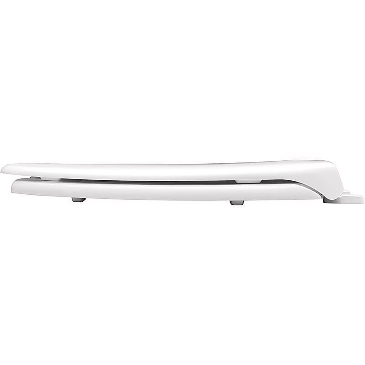 Bemis 1250TTA-000 Elongated White Plastic Toilet Seat