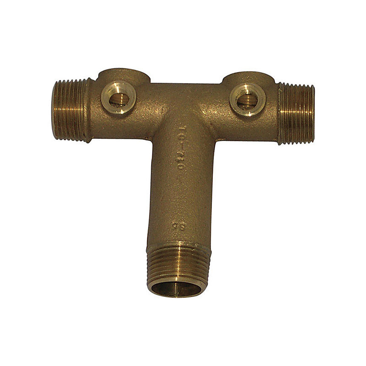 Campbell RUTC4-3LF Red Brass Universal Tank Cross