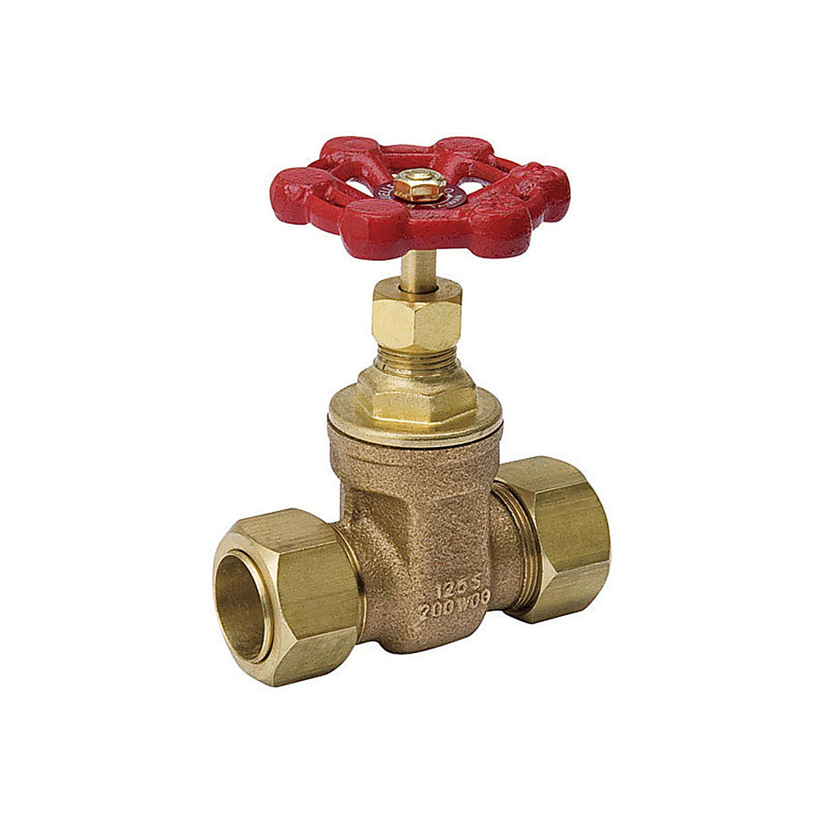 B&K - 100-803NL - Proline 1/2 In. Comp X Comp Brass Gate Valve