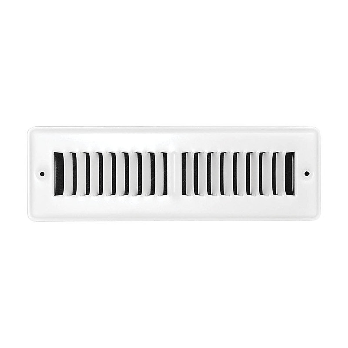 Tru Aire - C150TSW02X10 - 2 In. H X 10 In. W 2-Way Powder Coat White Steel Floor Register