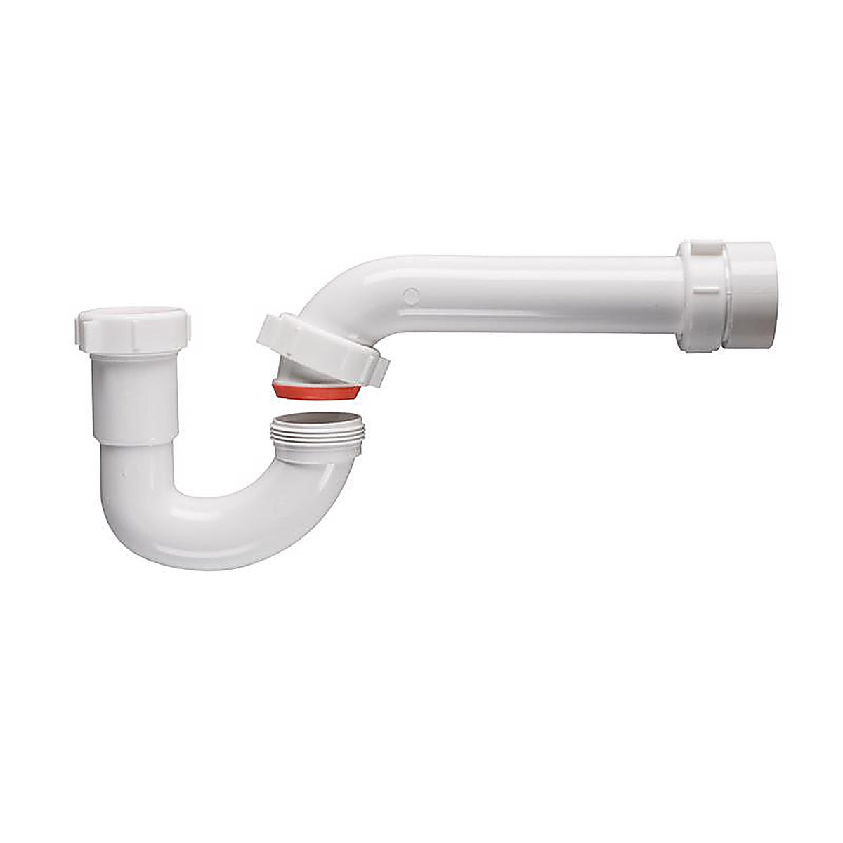 Keeney - 400PVCK - 1-1/2 In. Slip In. X 1-1/2 In. D Slip PVC 1-1/4 In. P-Trap 1 Pack
