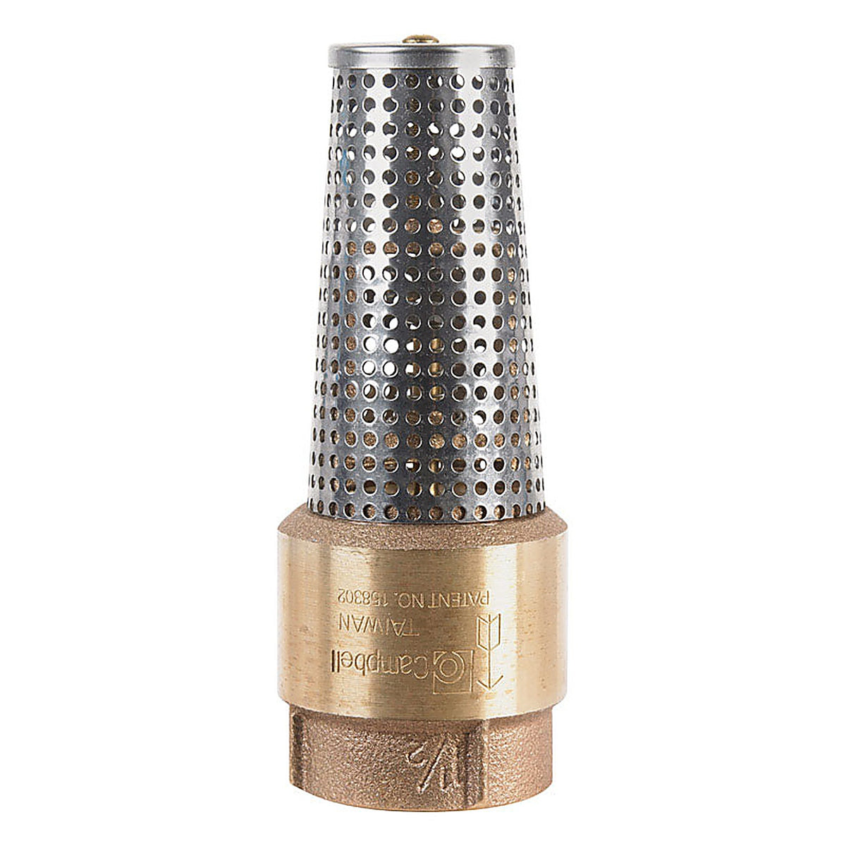 Campbell - FV-6TLF - 1-1/2 In. D X 1-1/2 In. D Fnpt X Fnpt Brass Foot Valve