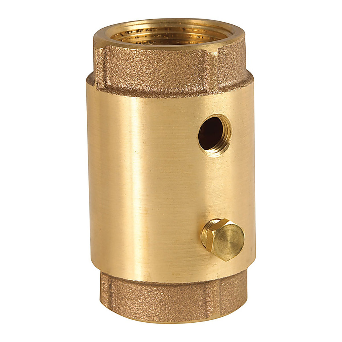 Campbell - CVB-5TLF - 1-1/4 In. D X 1-1/4 In. D Fnpt Red Brass Spring Loaded Check Valve