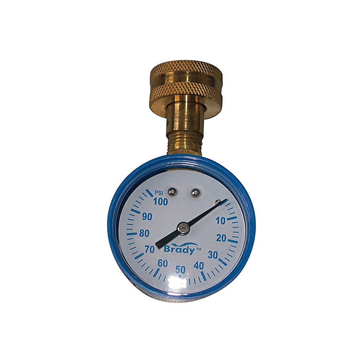 Campbell BTGINDCS-NL Brady Pressure Gauge 100 psi