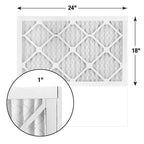 AAF Flanders - 80055G012418 - Prepleat LPD SC M10 24 In. W X 18 In. H X 1 In. Synthetic 10 MERV Pleated Air Filter 1