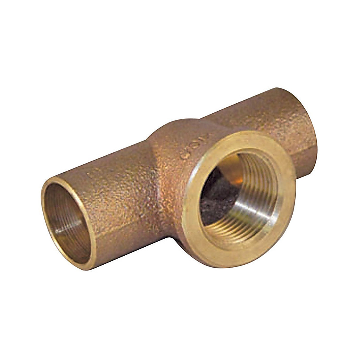 Nibco BF0270LC 1/2 in. Sweat X 1/2 in. D Sweat Brass Tee 1 pk