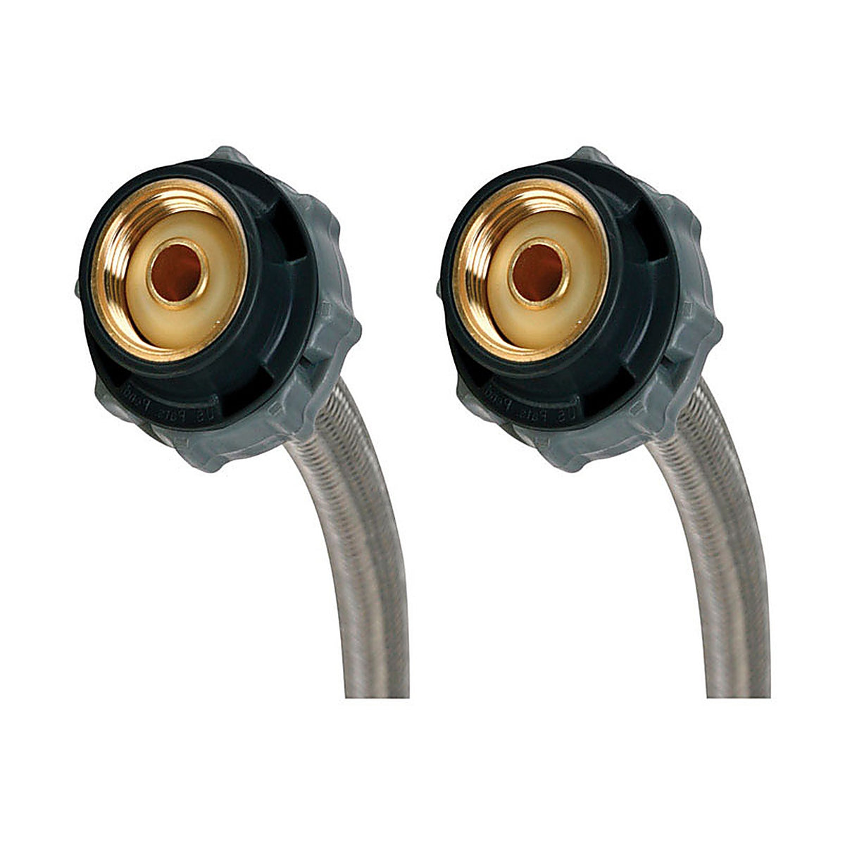 Fluidmaster - B4F30CS - Click Seal 1/2 In. Fip X 1/2 In. D Fip 30 In. Stainless Steel Supply Line