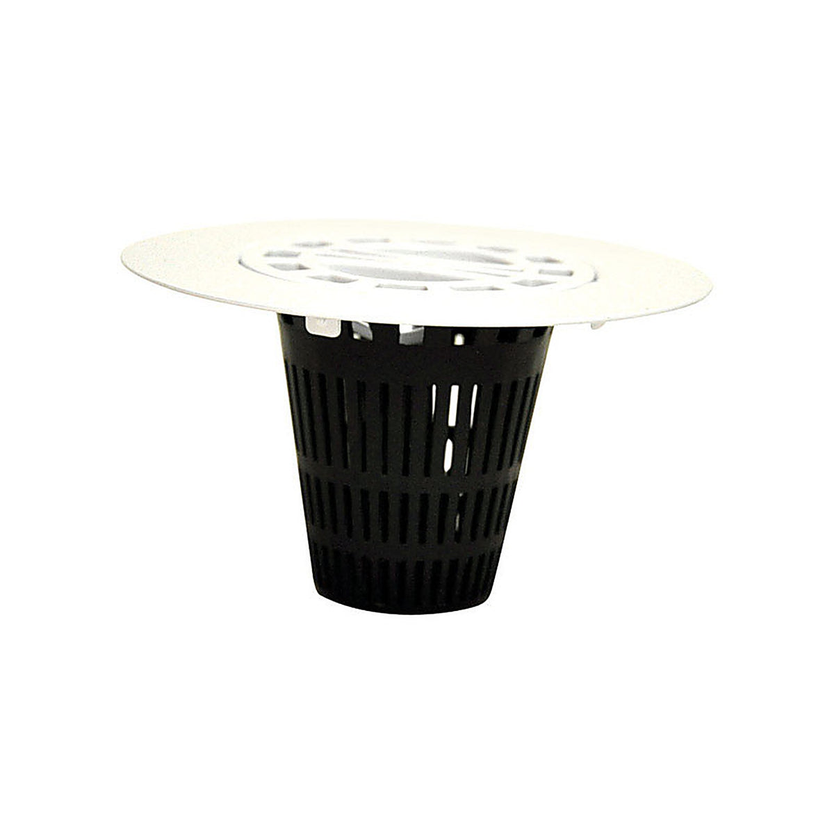 Danco - 9D00010533 - 4-1/4 In. Polished Plastic Shower Drain Strainer