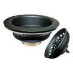 Keeney - K5414BLK - 4-1/2 In. Black Stainless Steel Kitchen Sink Strainer