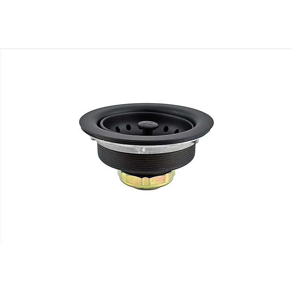 Keeney - K5414BLK - 4-1/2 In. Black Stainless Steel Kitchen Sink Strainer