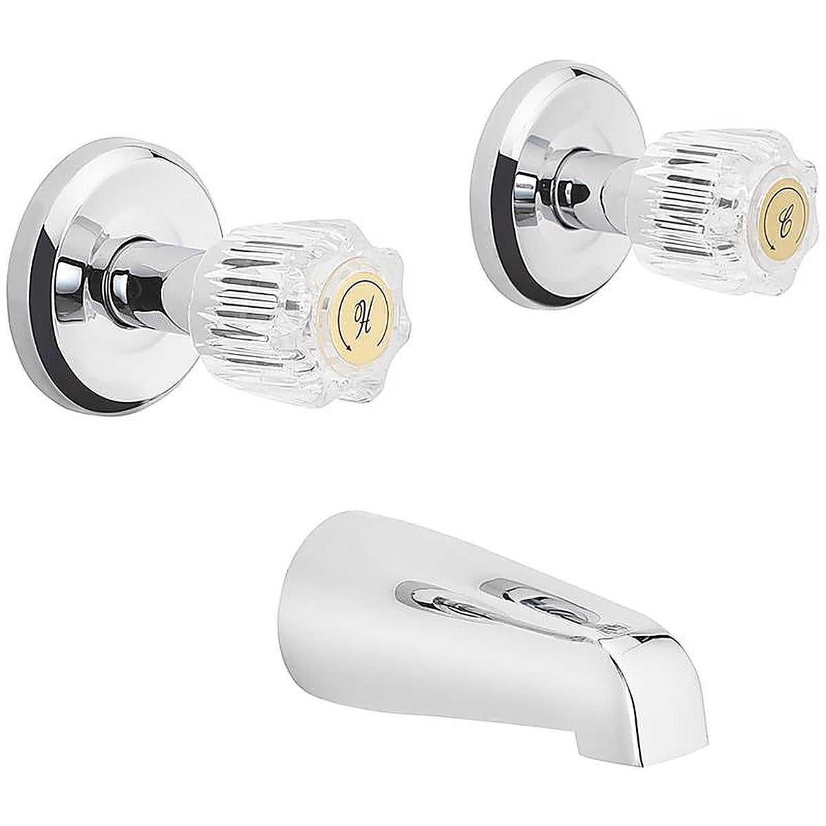 OakBrook 833-0001 2-Handle Chrome Bath Faucet