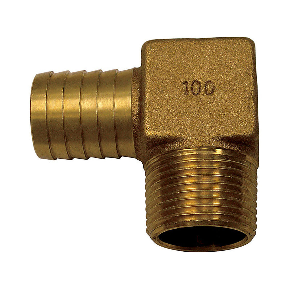 Campbell - RHE-4TLF - Brass Brown 1 In. Hydrant Elbow