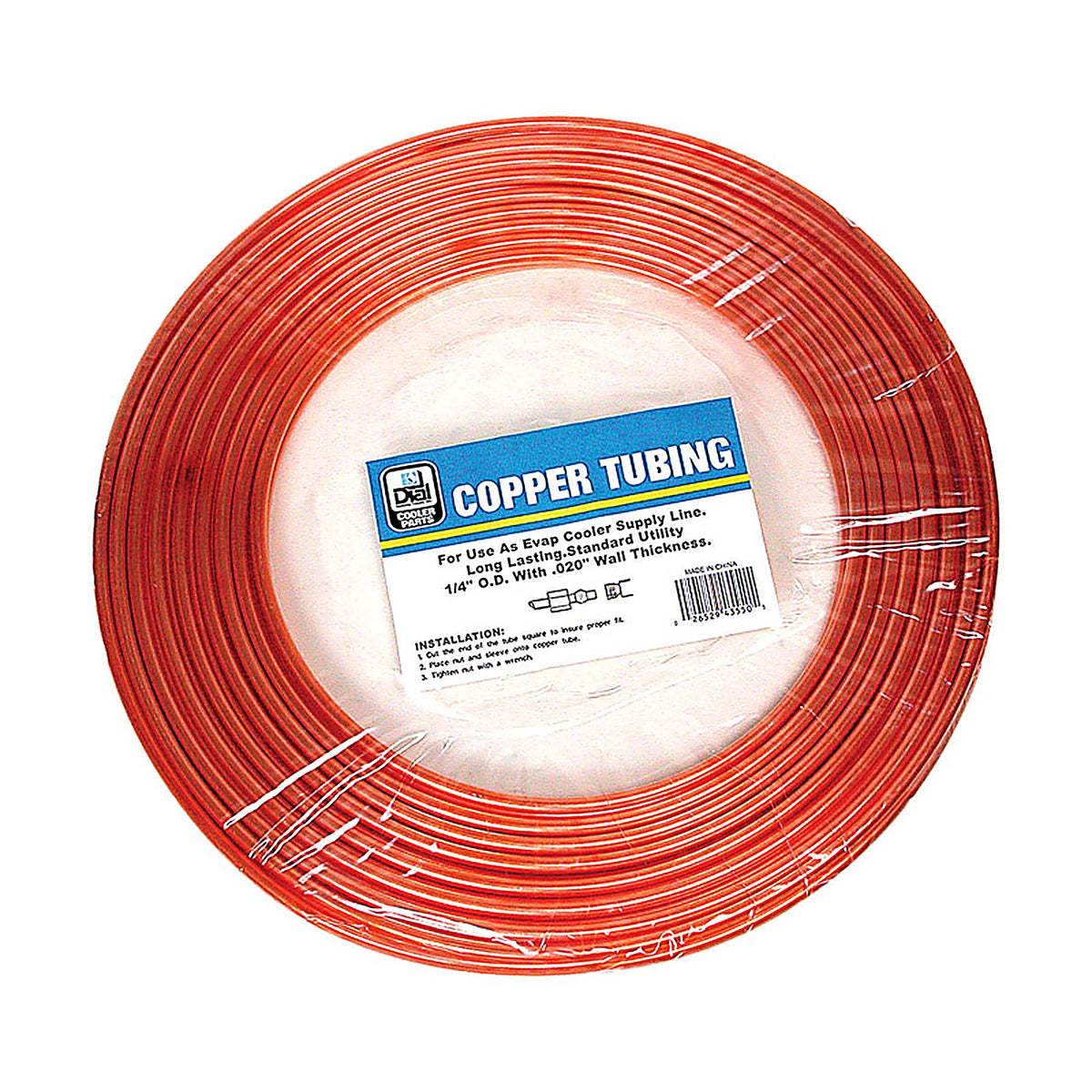 Dial 4352 1/4 in. H Plastic Orange Copper Tube