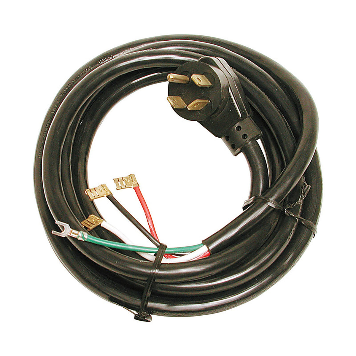 Dial 7524 1/2 in. W Plastic Black Angle Plug Motor Cord