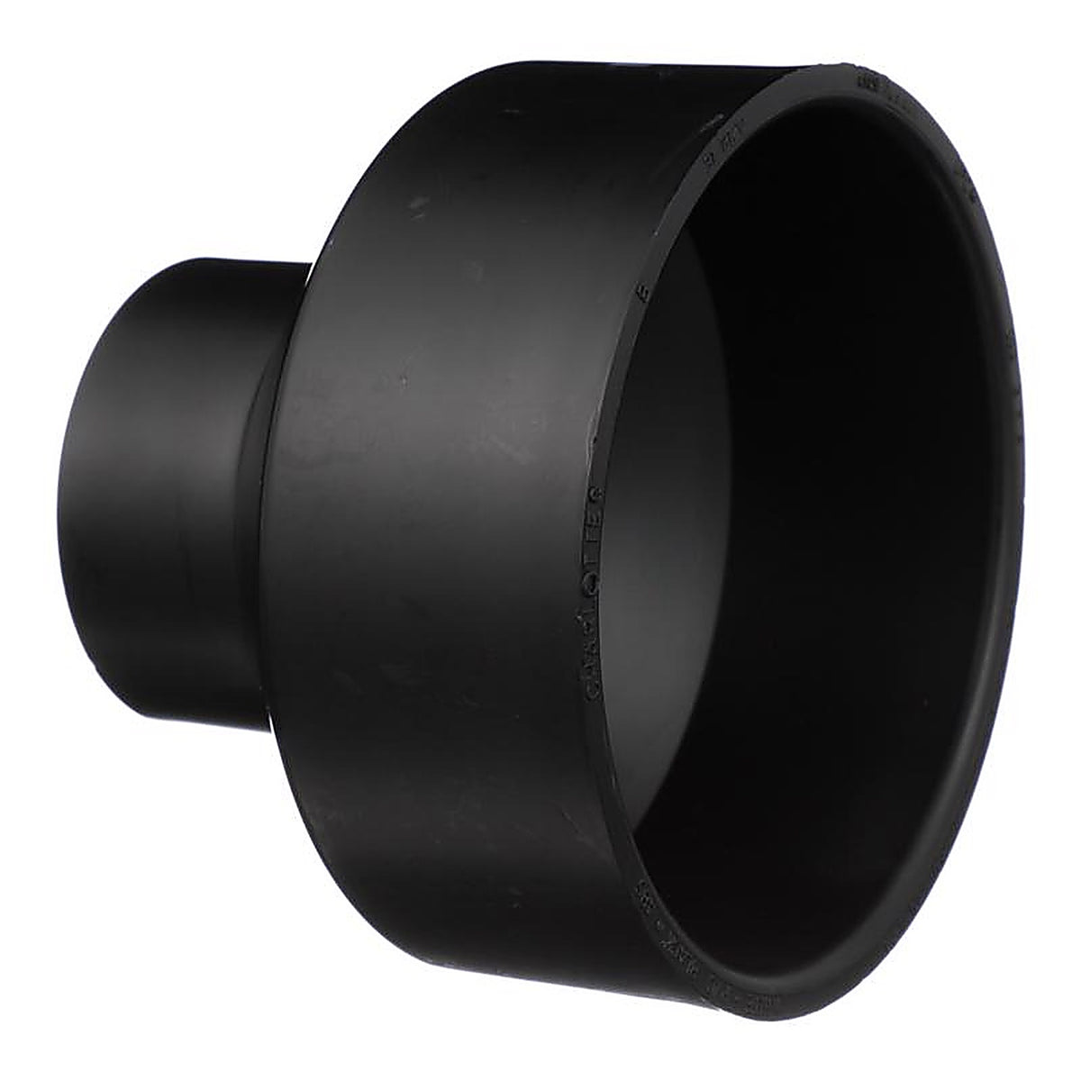 Charlotte Pipe ABS001021200 4 in. Hub x 2 in. Dia. Hub ABS Coupling