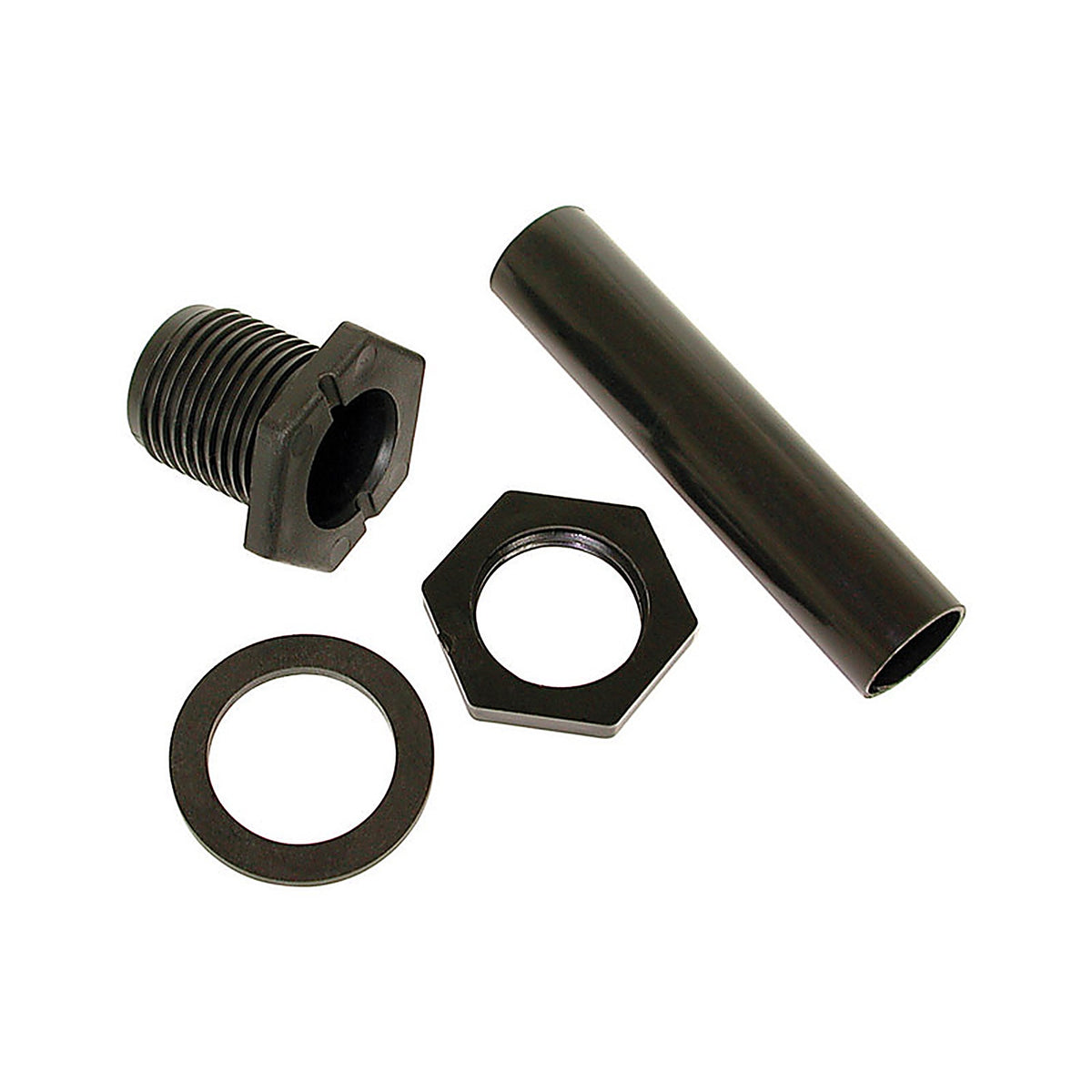 Dial 9249 4 in. H x 5 in. W Plastic Black Drain and Pipe Kit