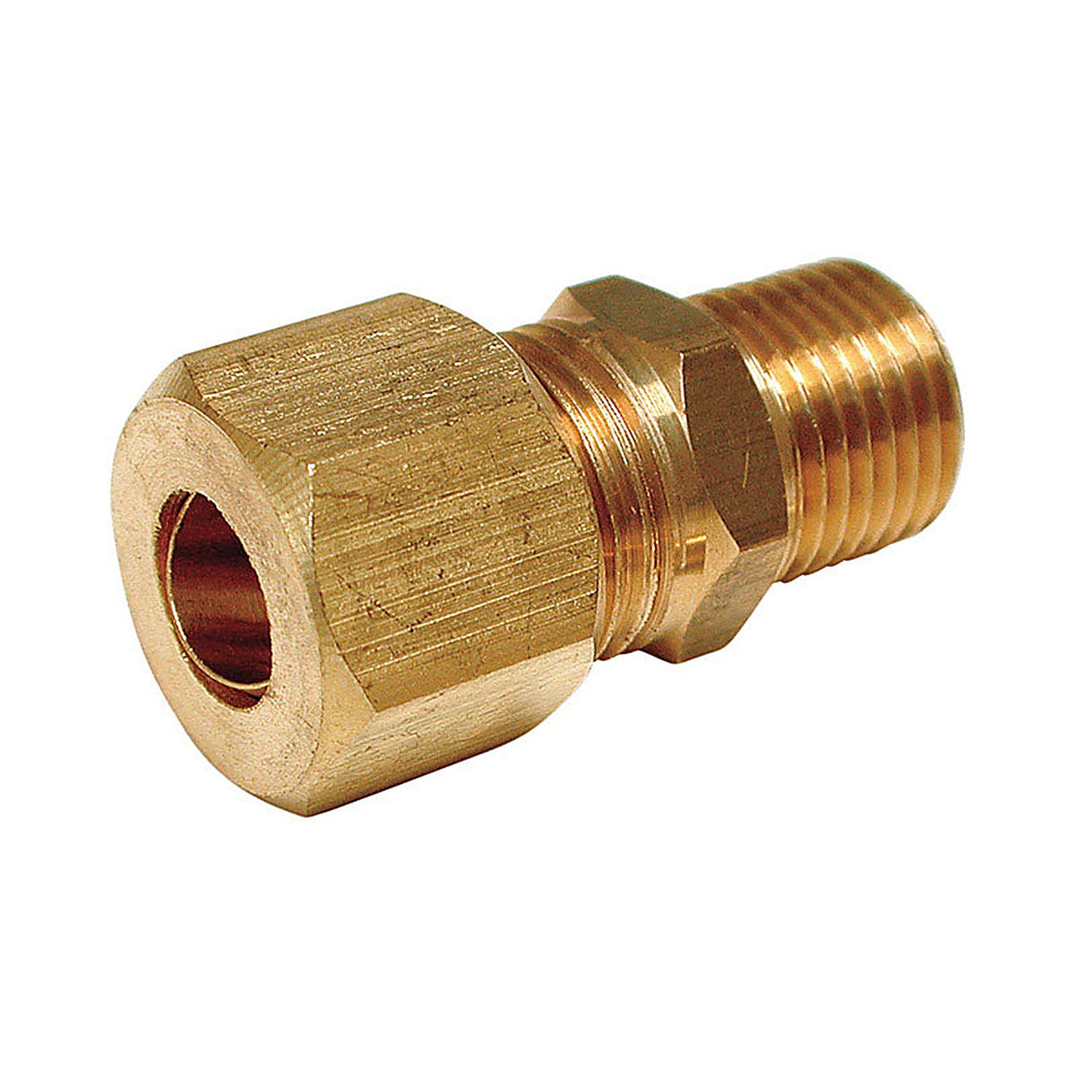 Dial 9375 1/4 in. H x 1/8 in. W Brass Male Union