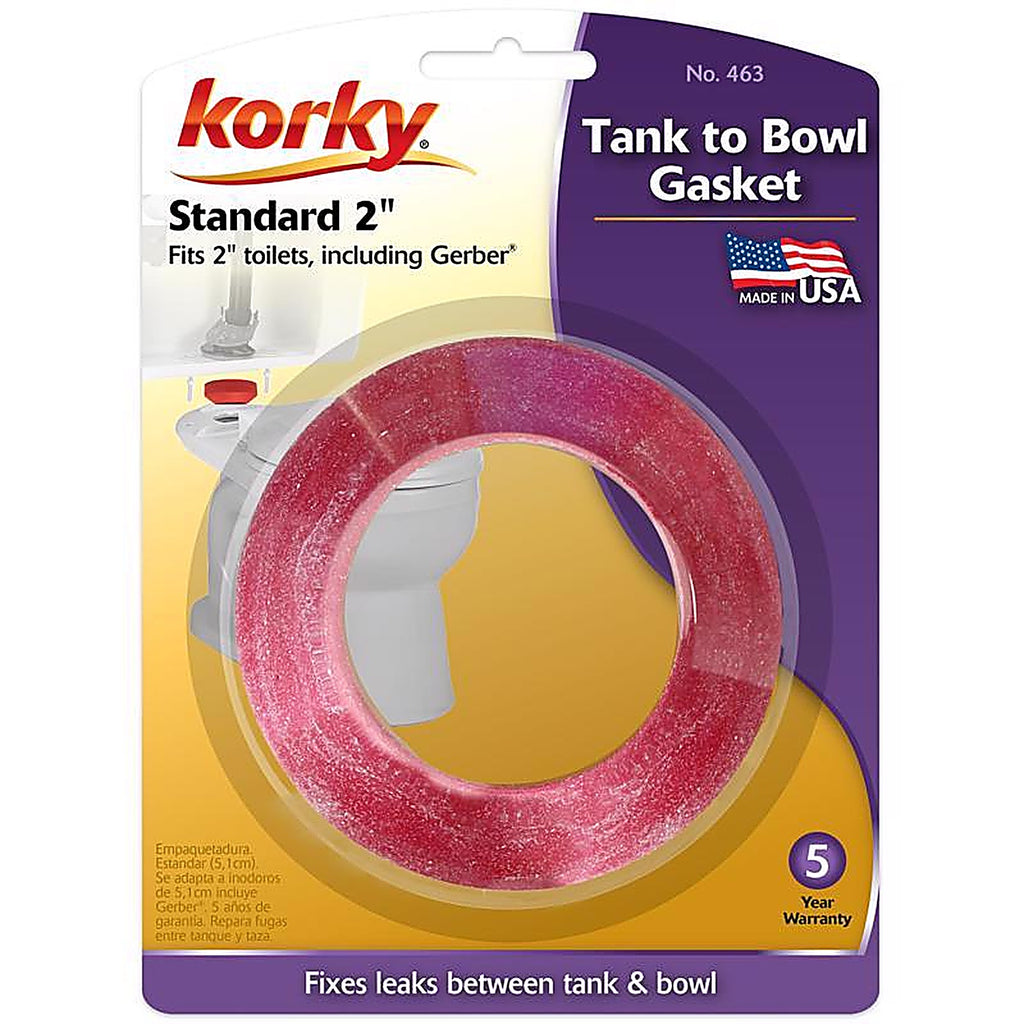 Korky - 463BP - 2 Inch Tank to Bowl Gasket