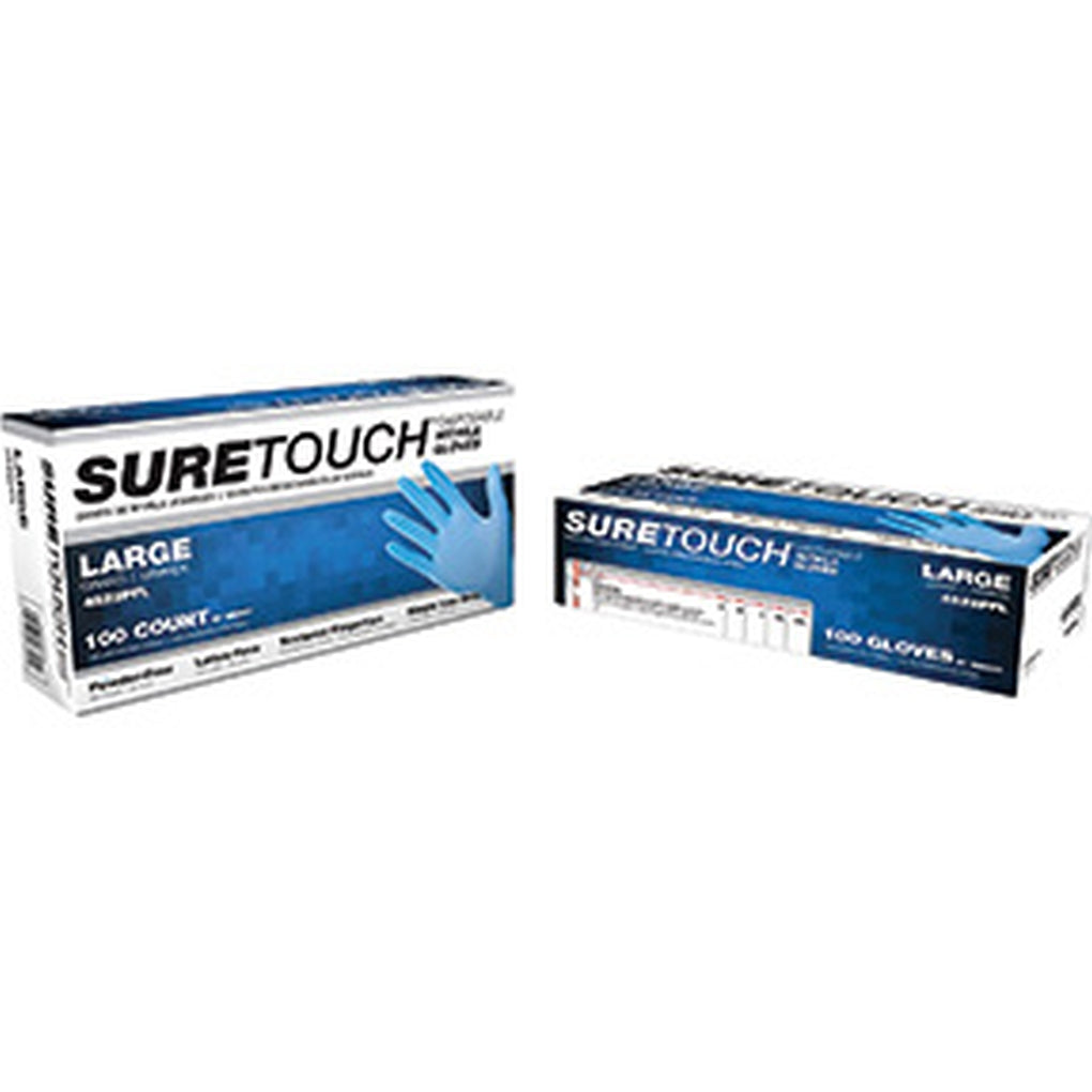 SAS Safety - 4522PFXL - Gloves Nitrile Disposable Powder Free X-Large 100/Bx
