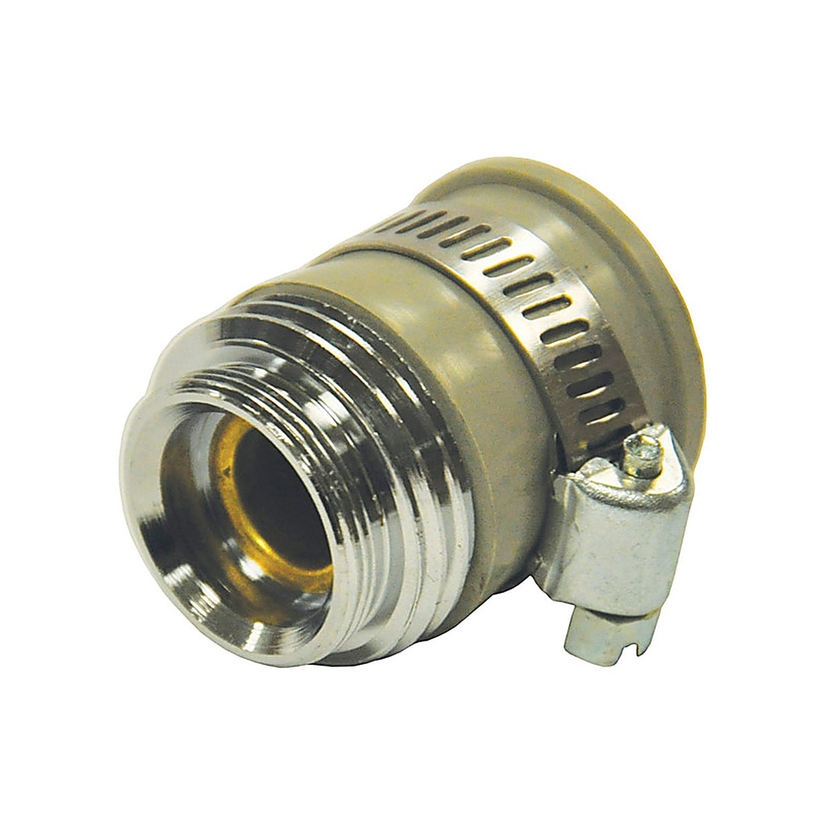 Danco 9D00010514 55/64 in.-27 or Female3/4 in. in. Brass Female/Male Garden Hose Aerator Adapter