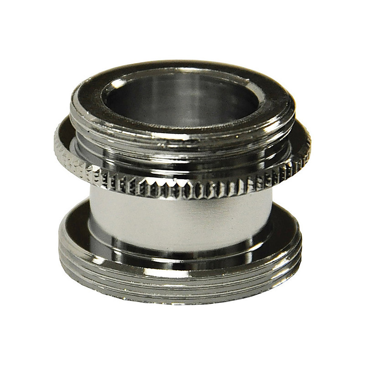 Danco 9D00010517 Male Thread 15/16 in.-27M x 55/64 in.-27M Chrome Plated Aerator Adapter