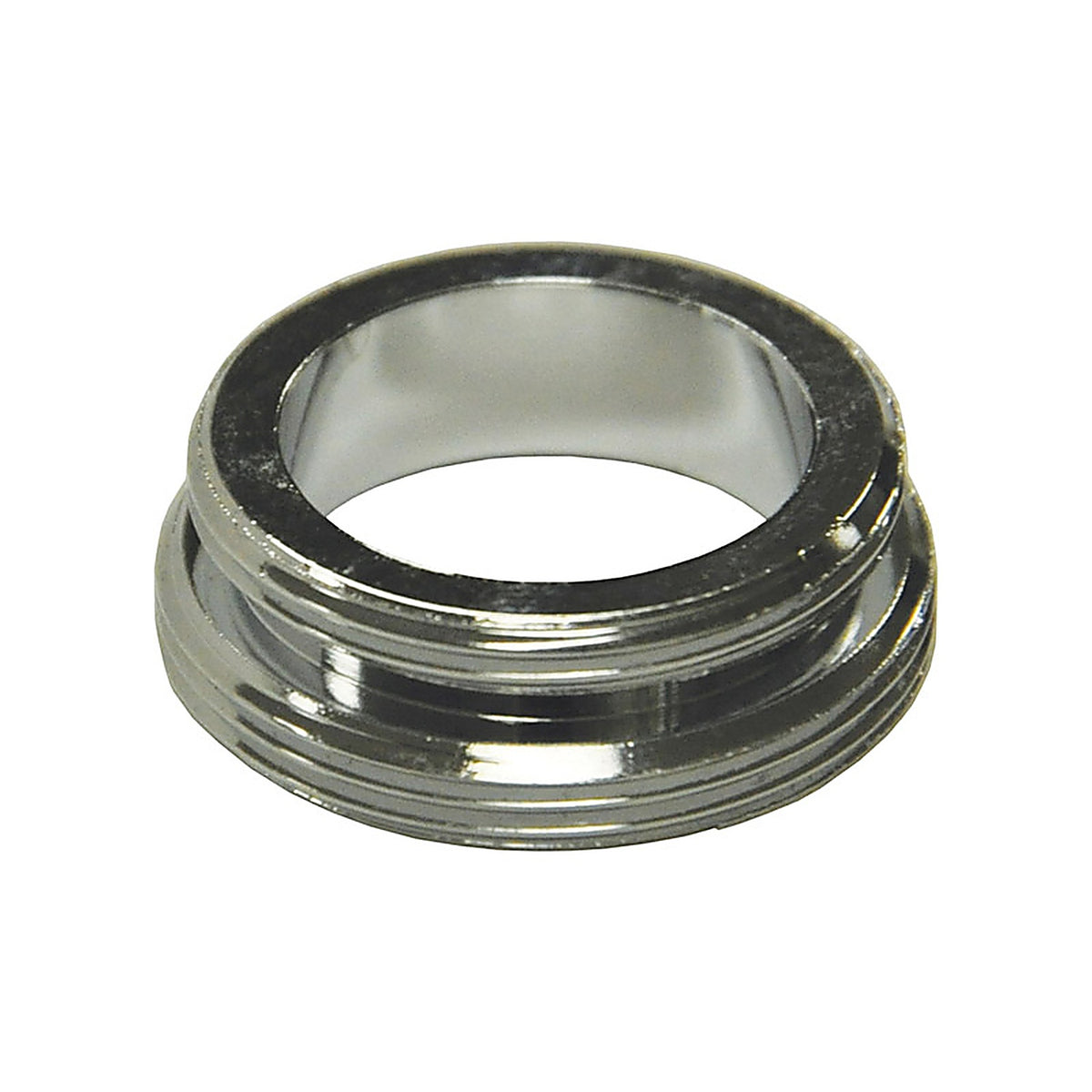 Danco 9D00010520 Male Thread 15/16 in.-27M x 55/64 in.-27M Chrome Aerator Adapter