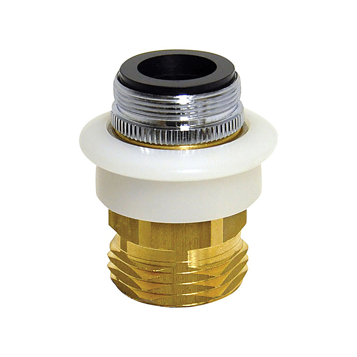 Danco - 9D00010521 - Dual Thread 15/16 In.-27 or 55/64 In. Chrome Plated Aerator Adapter