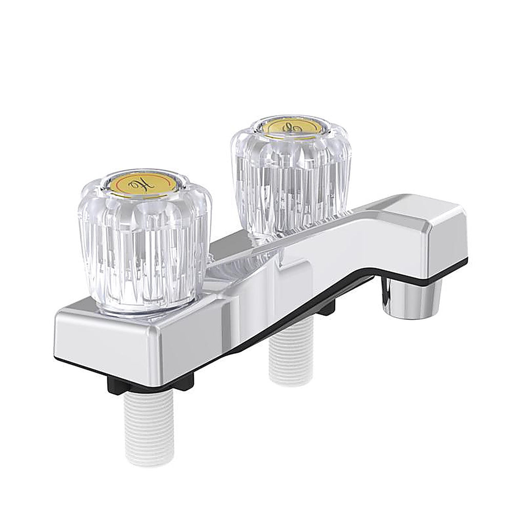 Home Plus 4224CP Traditional Chrome Two Handle Lavatory Faucet 4