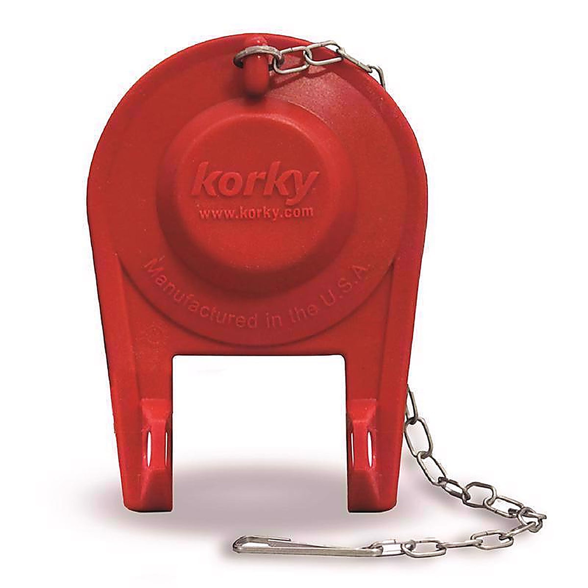 Korky 100BP Ultra High Performance Toilet Flapper Red For Universal
