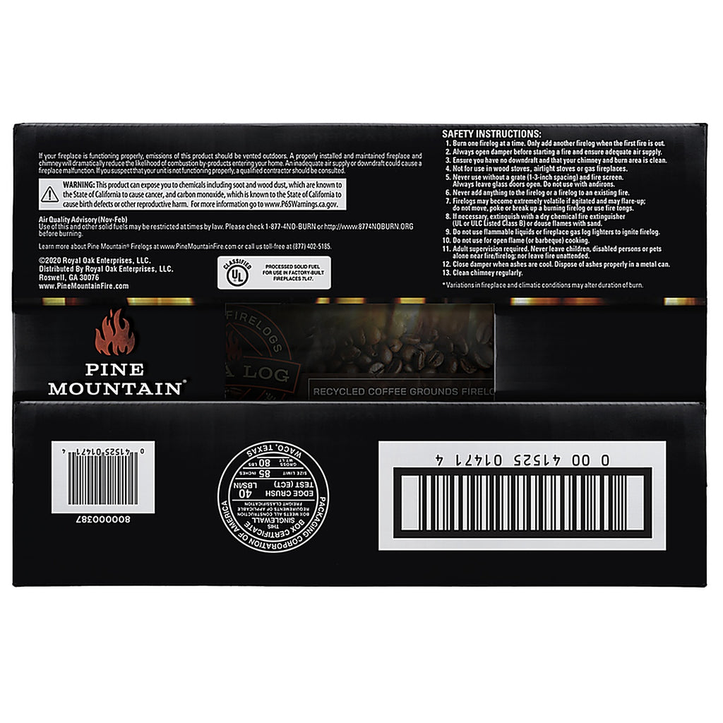 Pine Mountain - 800002815 - Fire Log 4 Hr 4 Pack