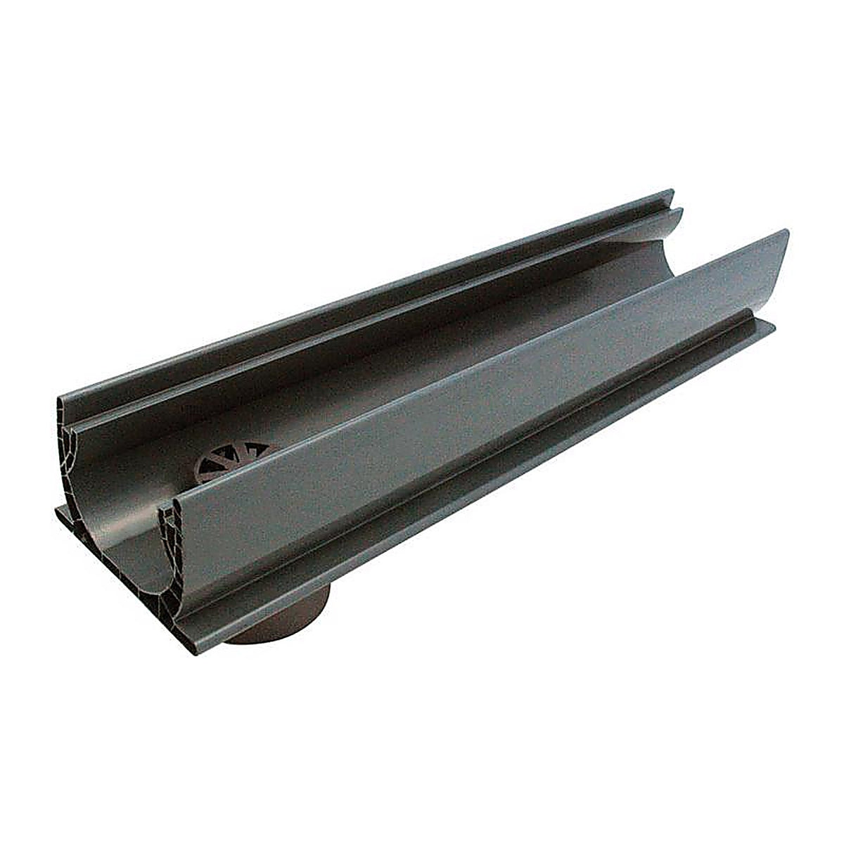 NDS - 234 - Spee-D 5.75 In. W X 3.75 In. D Channel Basin with Bottom Outlet
