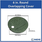 NDS 107C Round Valve Box Cover