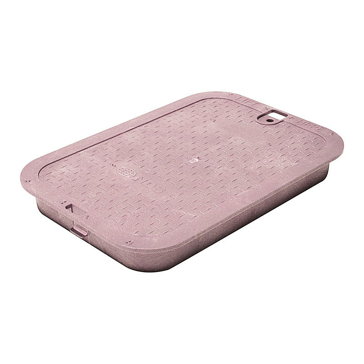 NDS - 113CR - 10.1 In. W X 15.4 In. H Rectangular Valve Box Cover Purple