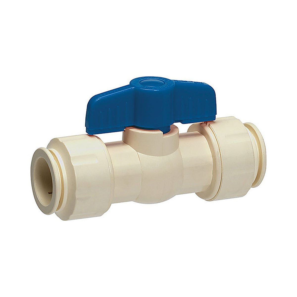 Homewerks - 126-8-12-12 - 1/2 In. Cpvc Push Fit Ball Valve Full Port T-Handle for Non-Potable Water