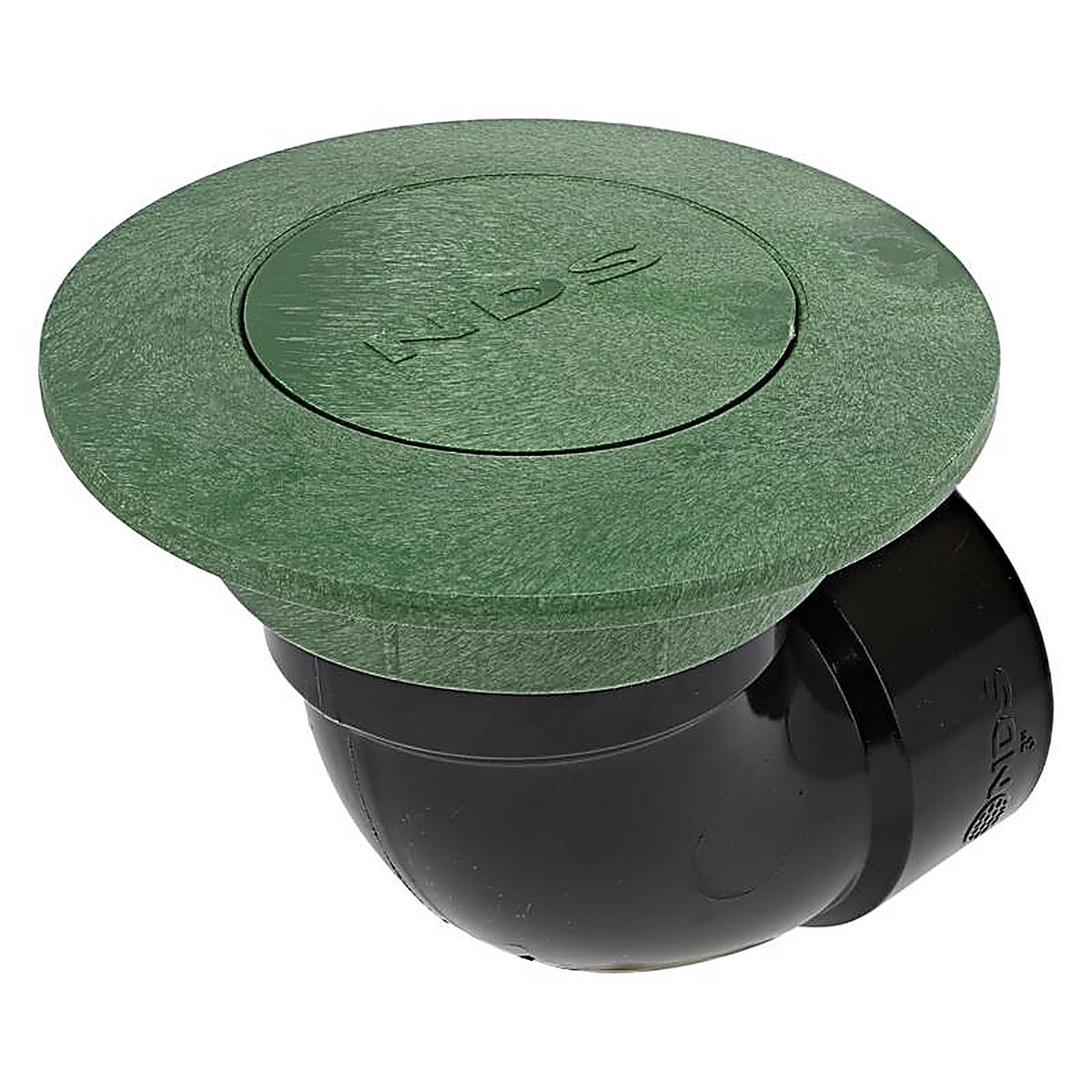 NDS - 322G - 5.9 In. W X 7.9 In. D Round Emitter with 90 Degree Elbow