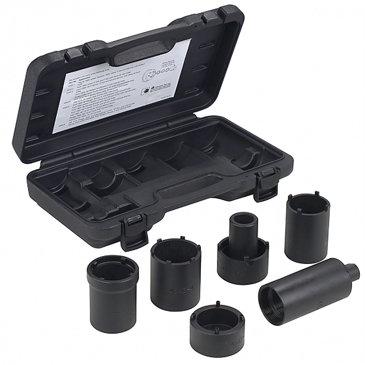 OTC 4543A 6 Pc. 4WD Spindle Nut Socket Set