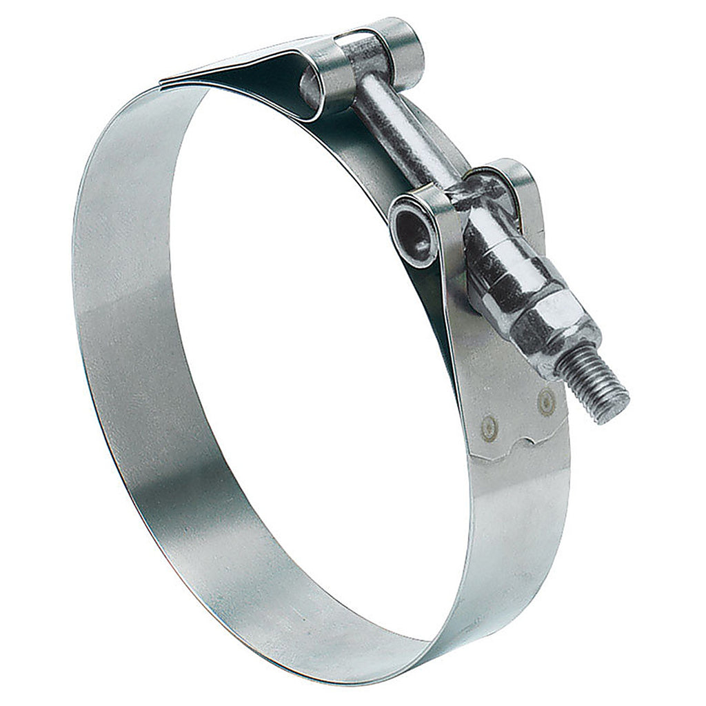 Ideal 300100325553 Tridon 3-1/4 in. 3-9/16 in. 325 Silver Hose Clamp Stainless Steel Band T-Bolt