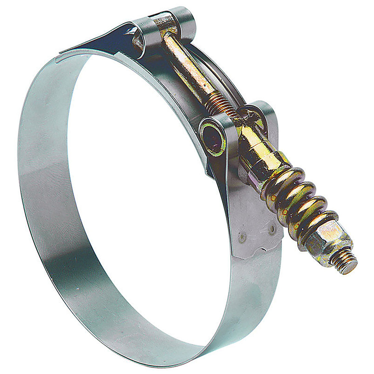 Ideal 300300356553 Tridon 3-9/16 in. 3-7/8 in. SAE 356 Hose Clamp Stainless Steel Band T-Bolt