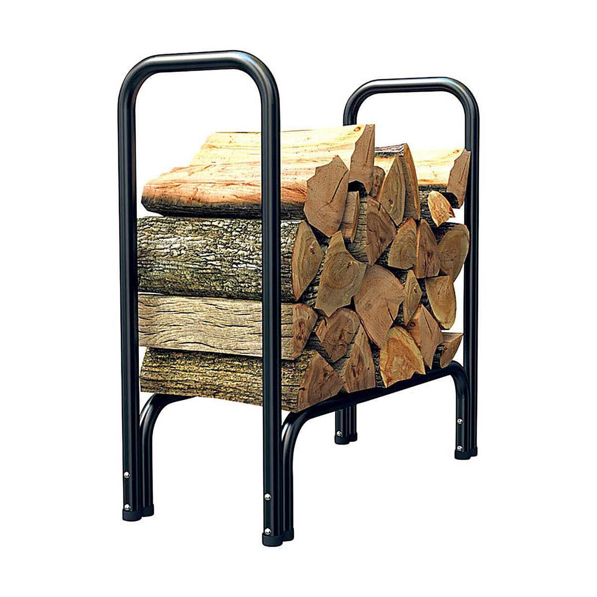 Panacea 15215 Black Powder Coated Steel Log Rack