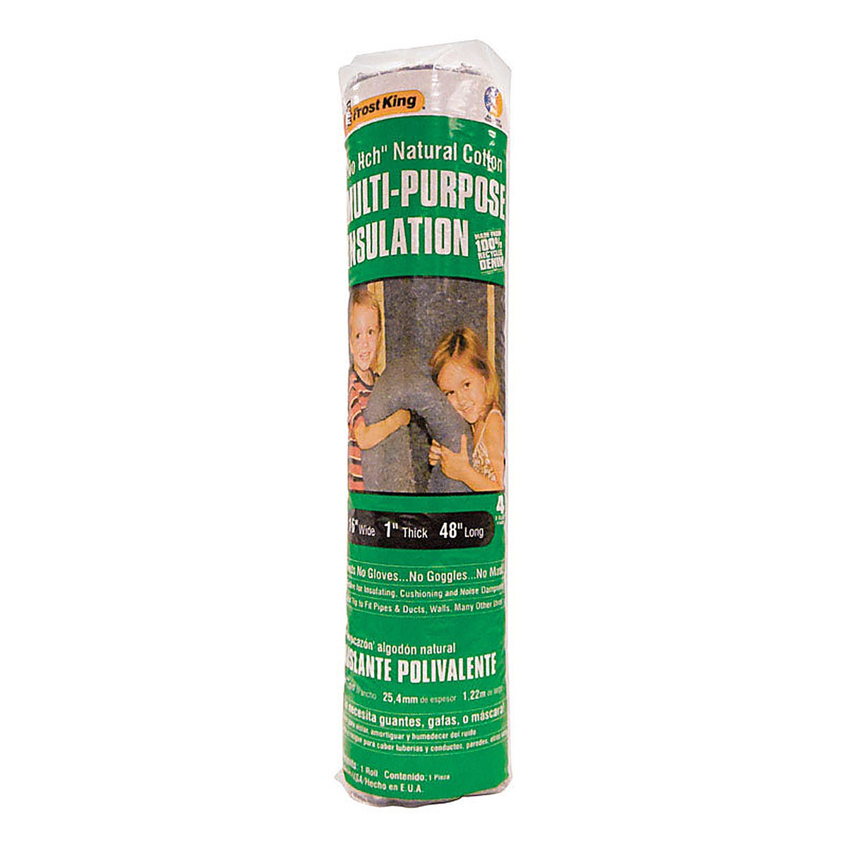 Frost King - CF1 - 16 In. X 48 In. L Natural Cotton Pipe Wrap
