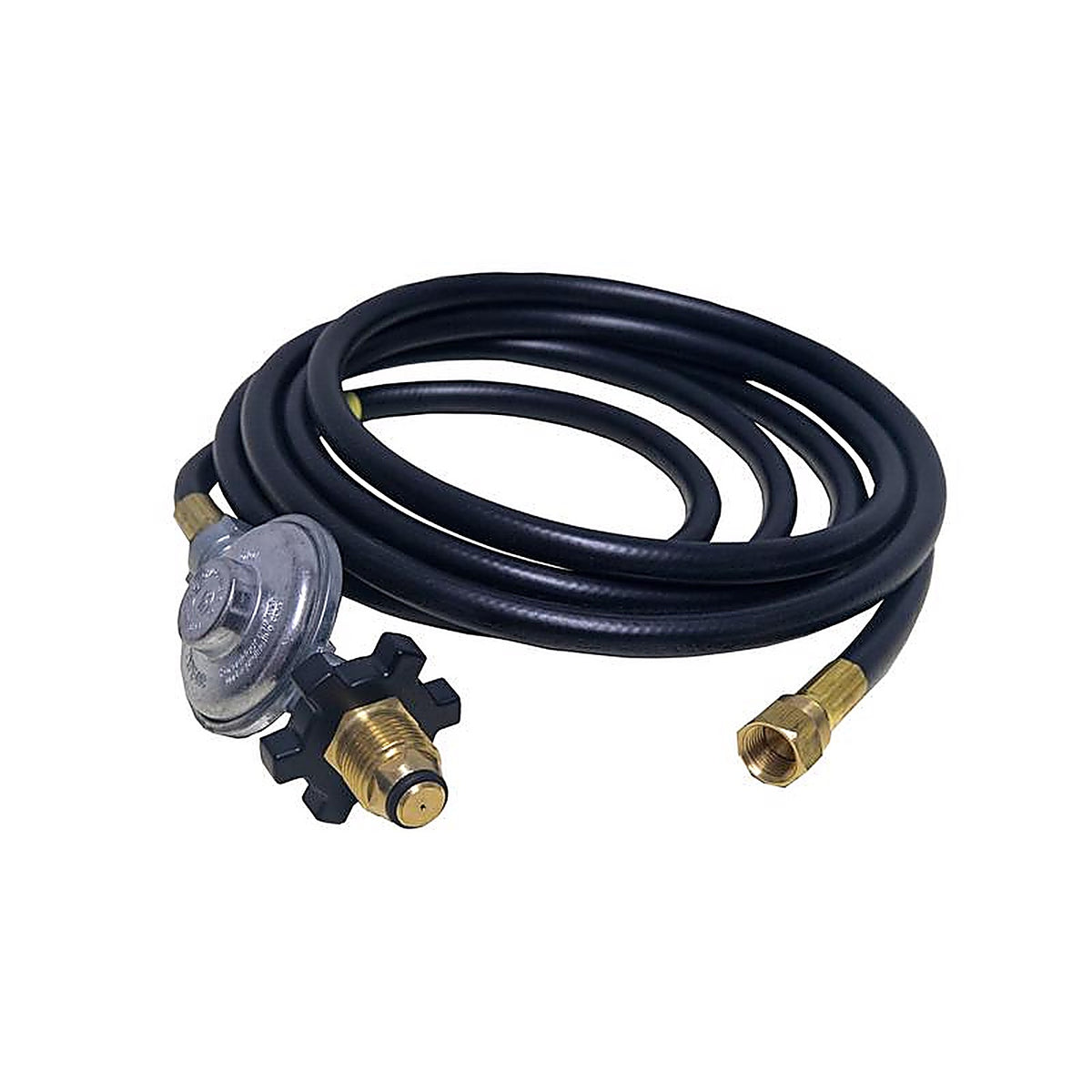 Mr. Heater F273072 3/8 in. Dia. x 12 foot ft. L Brass/Plastic Female Flare x Excess Flow Soft Nose P.O.L.