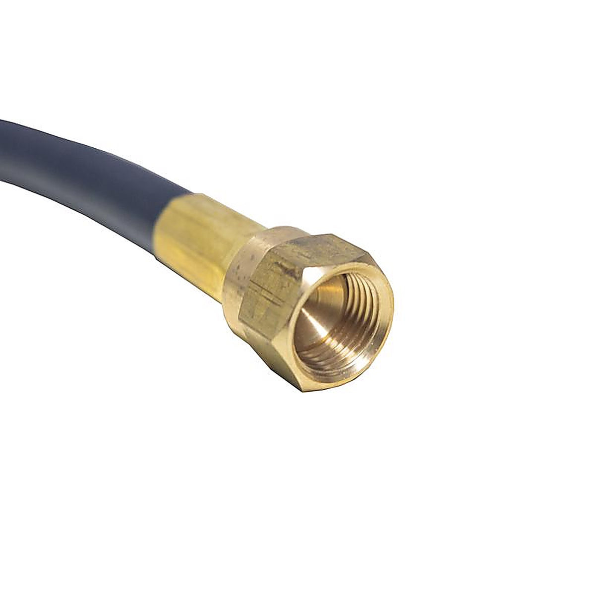 Mr. Heater F273072 3/8 in. Dia. x 12 foot ft. L Brass/Plastic Female Flare x Excess Flow Soft Nose P.O.L.