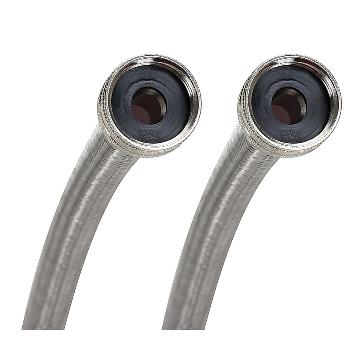 Fluidmaster - 9WM60P2HE - 3/4 In. Hose X 3/4 In. D Hose 60 In. Stainless Steel Washing Machine Supply Line