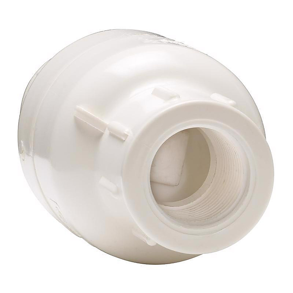 Homewerks VCKP40B6B 1-1/4 in. D X 1-1/4 in. D FIP PVC Spring Loaded Check Valve