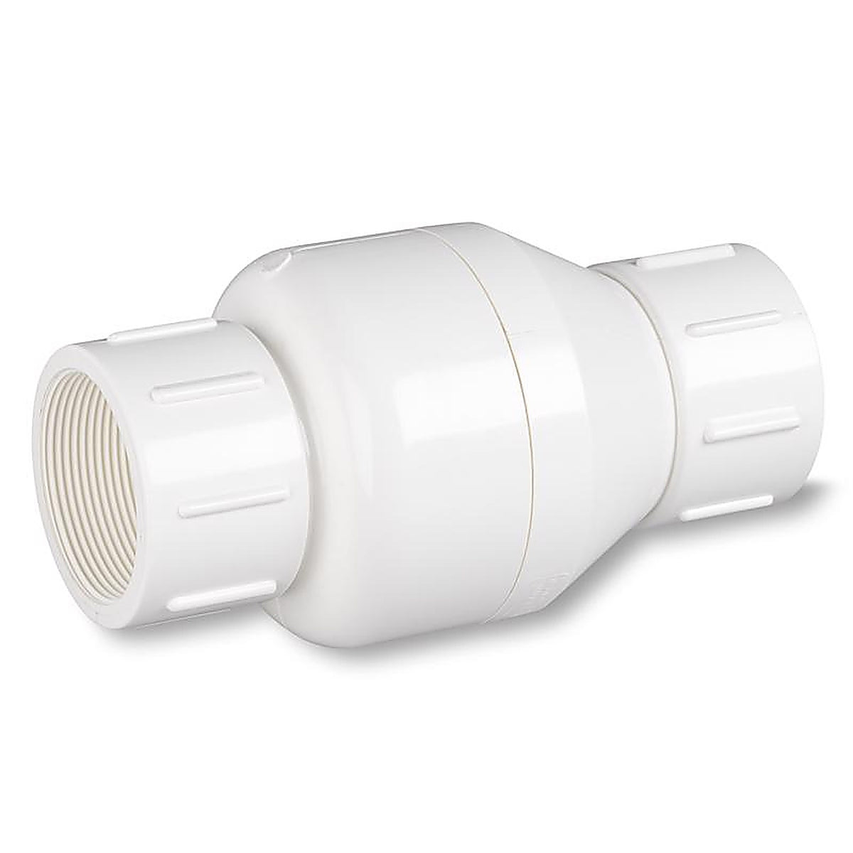 Homewerks VCKP40B8B 2 in. D X 2 in. D FIP PVC Spring Loaded Check Valve