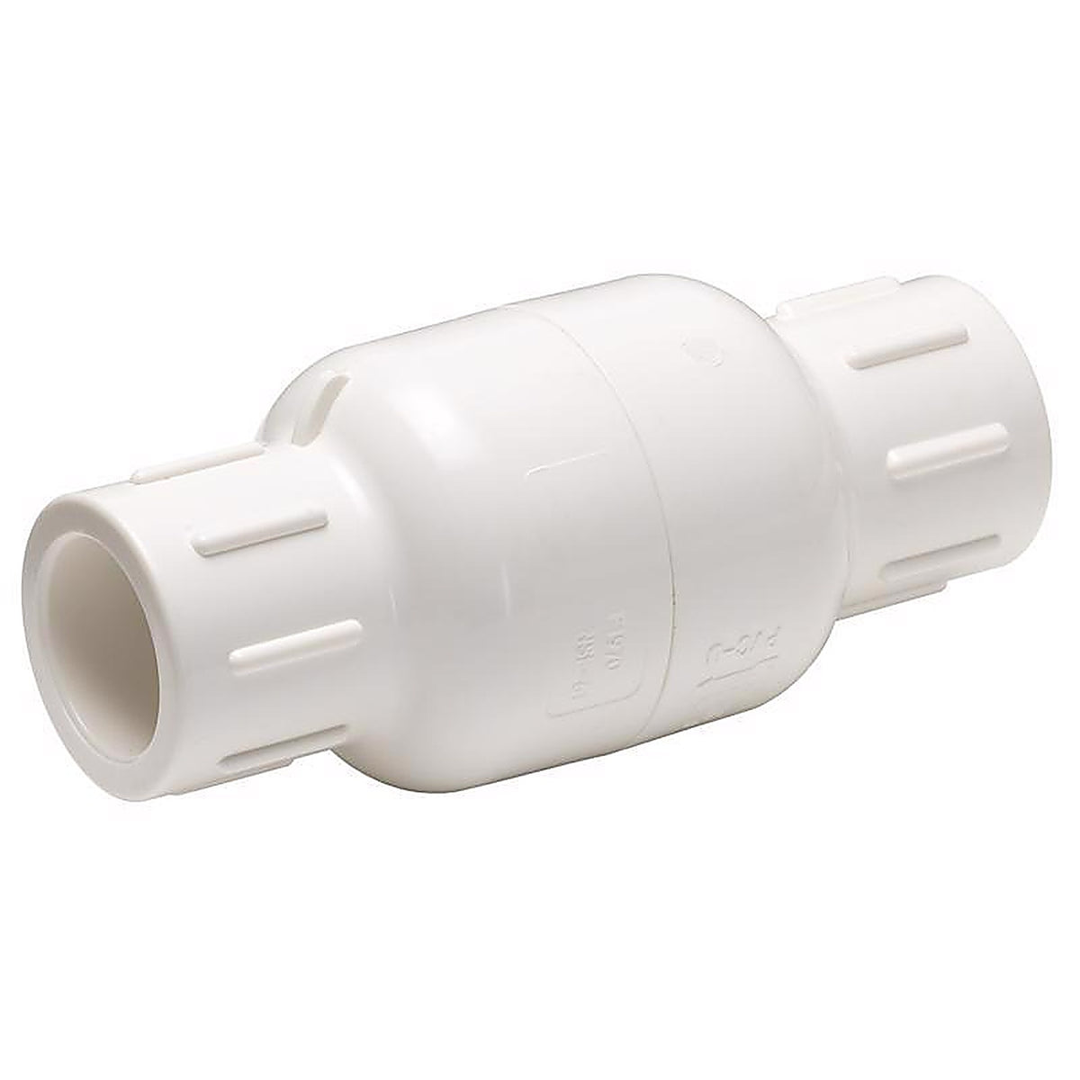 Homewerks VCKP40E4B 3/4 in. D X 3/4 in. D Solvent PVC Spring Loaded Check Valve