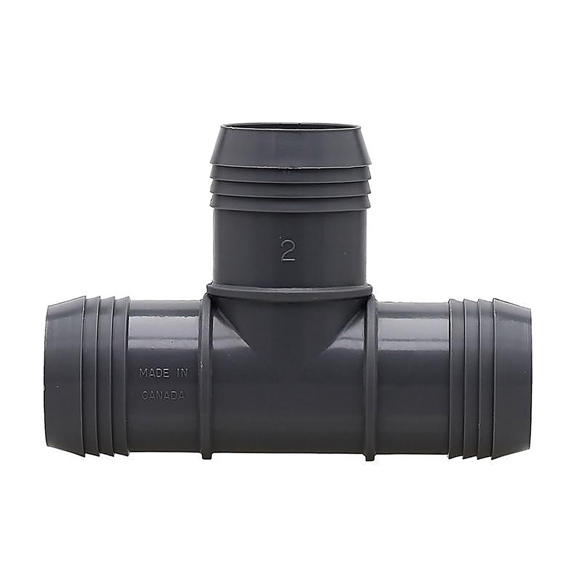 Boshart Industries UPPT-20 2 in. Insert in. X 2 in. D Insert PVC Tee 5 pk