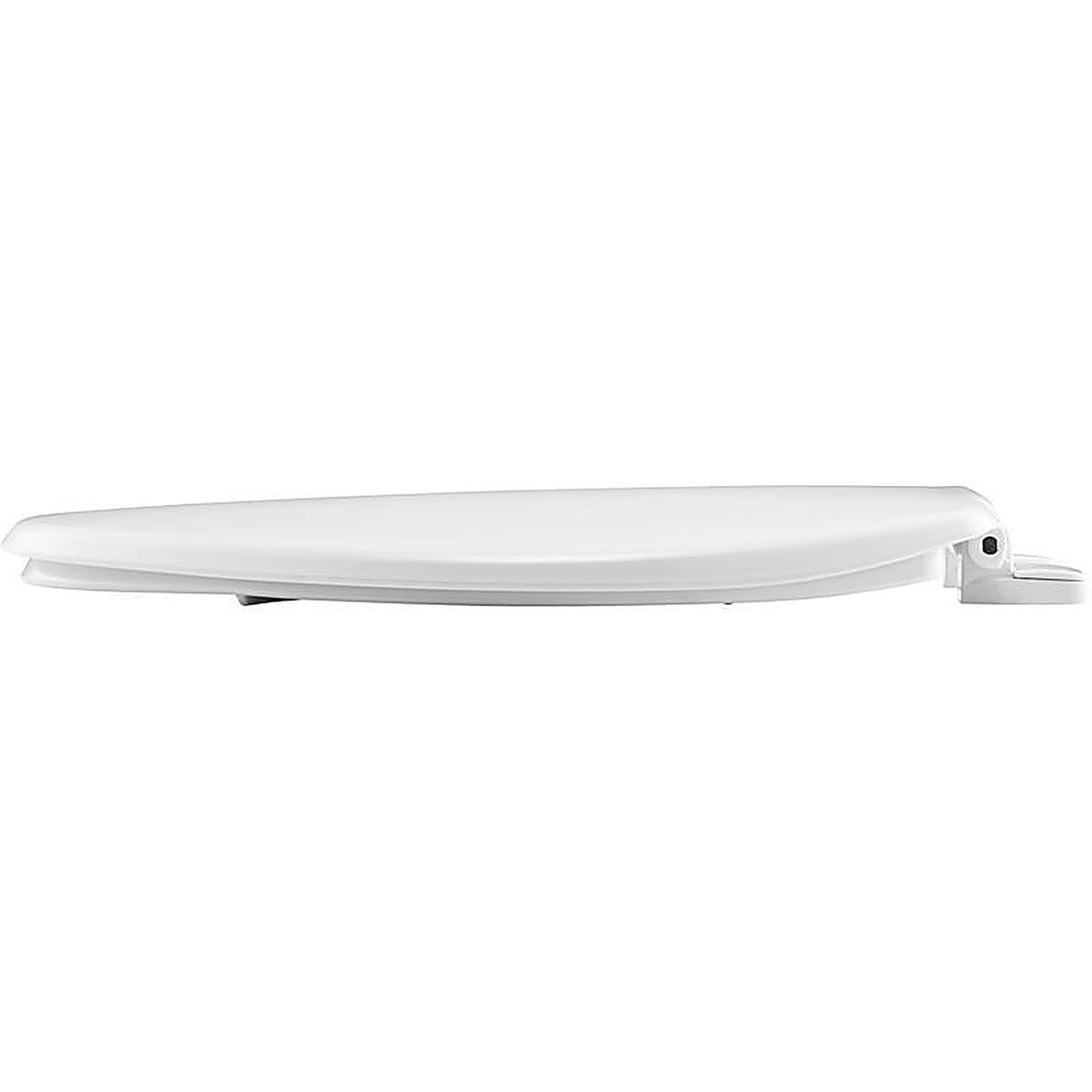 Bemis 180SLOW-000 Mayfair Slow Close Elongated White Plastic Toilet Seat