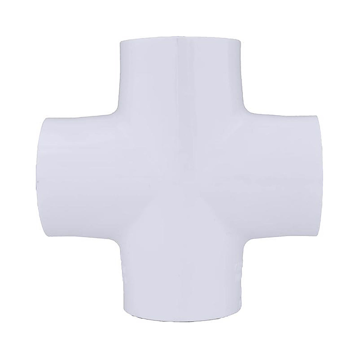 Charlotte Pipe PVC024100500 Schedule 40 1/2 in. Slip x 1/2 in. Dia. Slip PVC Cross
